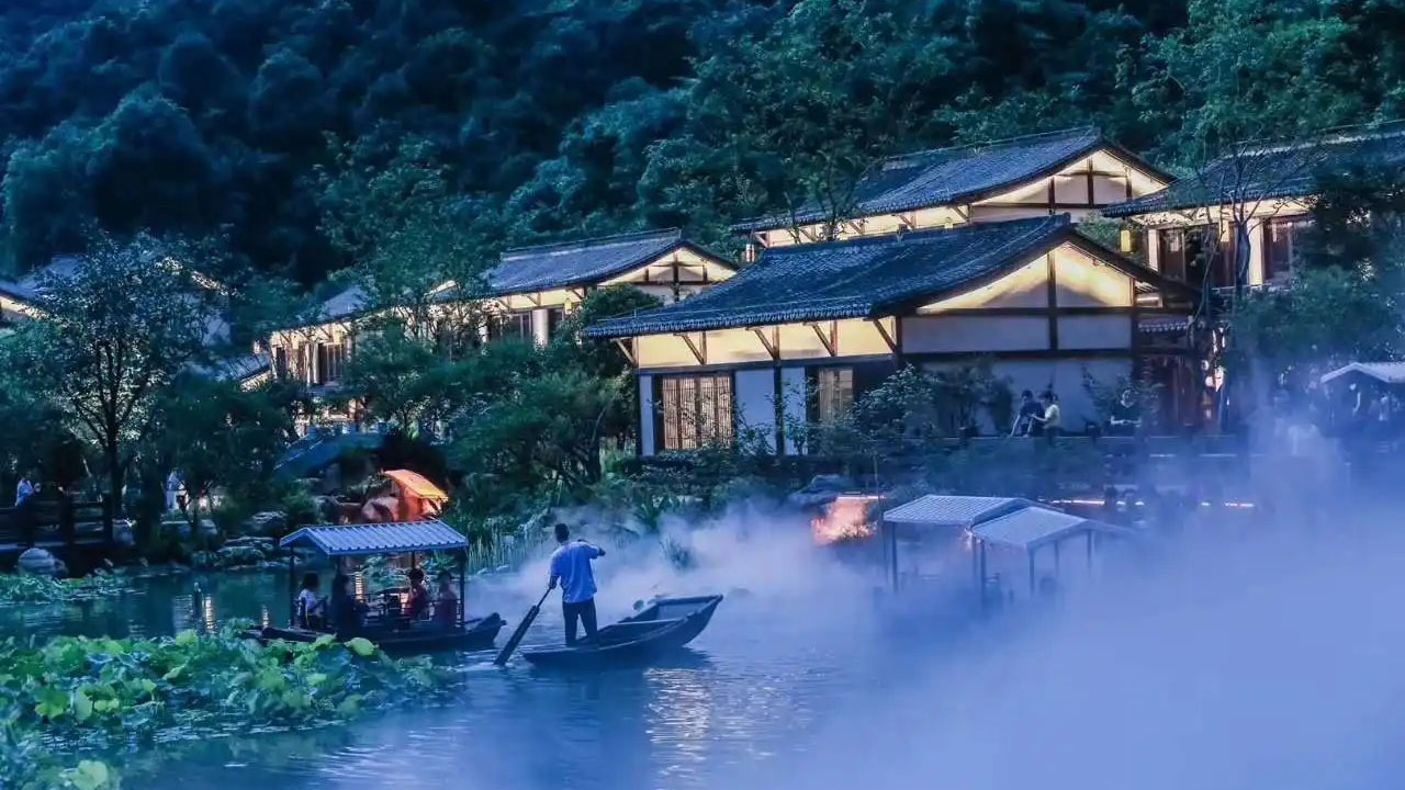 上饶葛仙山景物区